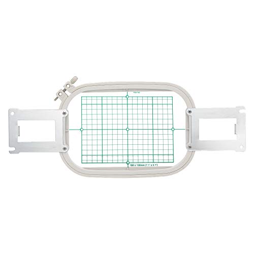 Sew Tech Embroidery Hoop for Brother, 5x7in 130x180mm PRH180 Machine Frame - size: 5.1x7.1" - EPF180