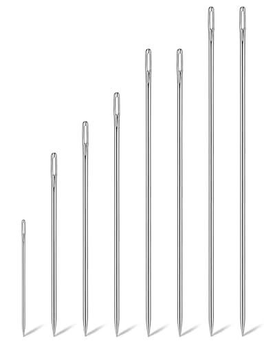 Upholstery Needles for Hand Sewing Needles 3" 4" 6" 8" 10" 12" Long Needle - size: 3-12 in