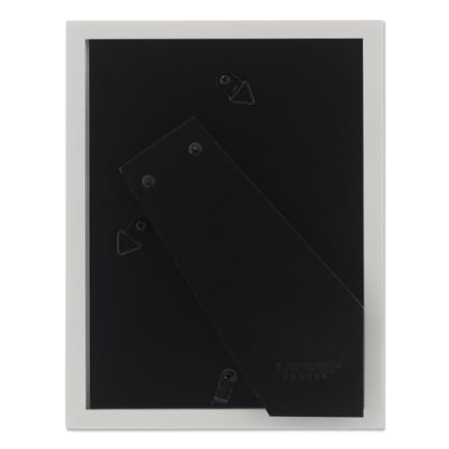 Lawrence Frames White Wood Picture Frame, Gallery Collection, 5x7 - color: White, size: 5X7