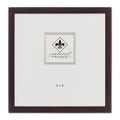 Lawrence Frames 755988 Espresso Wood Picture Frame, 8x8, Dark Walnut - color: Dark Walnut, size: 8x8