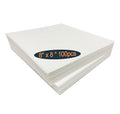 HimaPro Cut Away Embroidery Stabilizer Backing (8" x 8" x 100 PCs) - 100% Polyester - 2.5oz Medium Weight - Great for 4 x 4 and 6 x 6 Hoops - size: 8" x 8" x 100 PCs