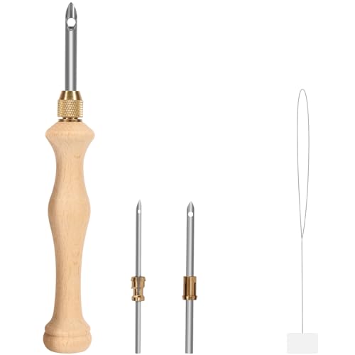 Pllieay Punch Needle, Wooden Punch Needle Tool for Punch Needle - size: Punch Needle