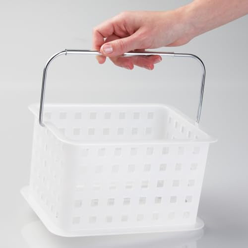 iDesign Small Shower Caddy, Clear Frost - color: Clear Frost, style: Pack of 1