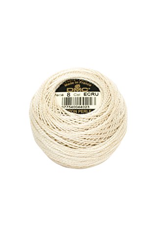 DMC Pearl Cotton Thread Ball - Ecru (Ecru) - Size 8