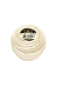 DMC Pearl Cotton Thread Ball - Ecru (Ecru) - Size 8