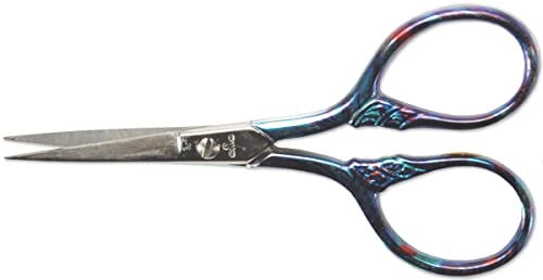 DMC 6127/3 Marbleized Scissor, 3-3/4-Inch, Purple Essence