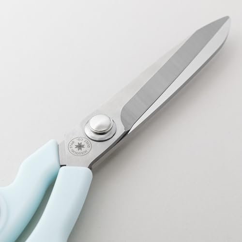Missouri Star Scissors All Purpose - 8” Stainless Steel Scissors for Cutting Fabric, Sewing, Crafting - Ultra Sharp with Comfort Grip and Blade Cover, NOT8079 - size: 8 Inch