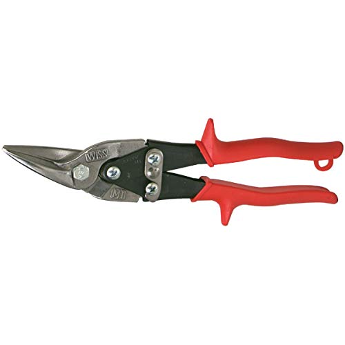 Crescent Wiss 9-3/4" Straight & Left Cut Aviation Snips | M1R - size: 1 Count (Pack of 1)