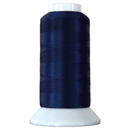 Superior Threads Bottom Line 2-Ply 60-Weight Polyester Embroidery Quilting Sewing Thread - 3,000 Yard Cone (#609 Dark Blue) - color: Dark Blue, size: 3000 yd