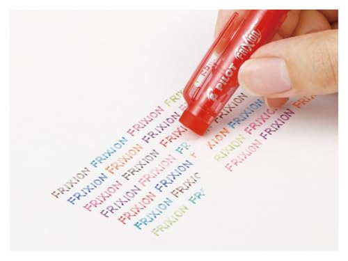 Pilot Frixion Fineliner Erasable Marker Pens, Fine Point, Assorted 12 Colors Set (Sffl-144F-12C)