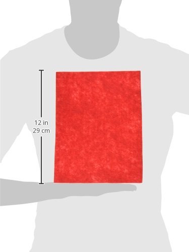 Creativity Street One Pound Felt Sheet Pack, Rectangular, 9 X 12, Assorted Colors, 30/Pack