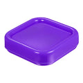 HARFINGTON Magnetic Pin Cushion Square Plastic Magnetic Sewing Pin Holder Storage Case Needle Cushion Tool for Sewing DIY Projects, Purple - color: Purple