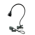 QUANS 5W COB Clip-on Adjustable Gooseneck Cool White LED Desk Reading Light - color: Cool White