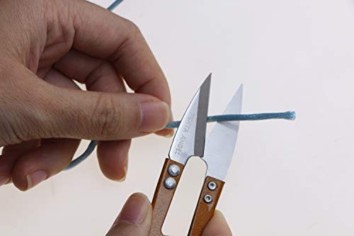 Penta Angel 4.1inch Sewing Scissors Yarn Thread Scissors Mini Small Snips Trimming Nipper - Great for Stitch,DIY Supplies (3PCS, Multicolor)