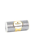 DMC Diamant Metallic Needlework Thread, 38.2-Yard, Dark Silver (010288)