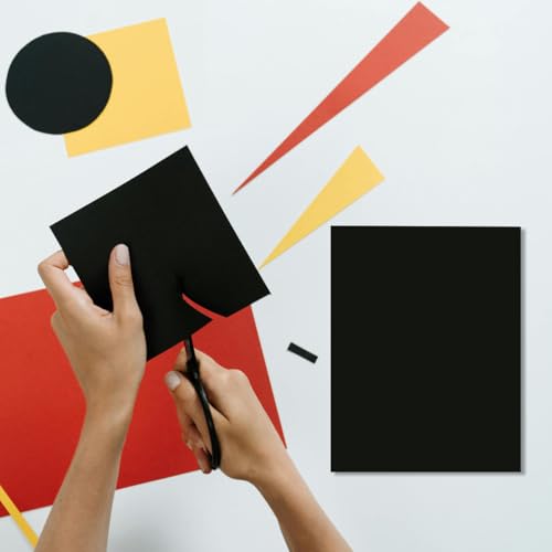 10 PCS Sticky Felt Sheets, Self Adhesive Felt Sheet - color: Black