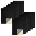 Biaungdo Black Self Adhesive Felt Sheets, 8 x 12 Inch, 12 Pcs - color: Black
