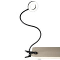 OttLite Capture Clip-On LED Ring Light, Black - color: Black Clip-On Light