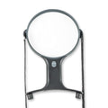 Carson Optical MagniShine LED Lighted 2x Power Hands-Free Magnifier (HF-66) , Black