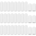 Frienda 30 Pcs Silicone Gel Finger Protector, 2 Sizes(White) - color: White