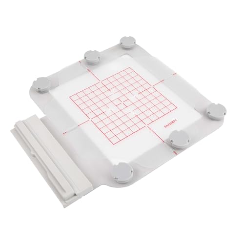 Brewland Magnetic Embroidery Hoop for Brother XP3 XJ2 XE2 4x4in - color: 4"x4"(100x100mm)-SA438M