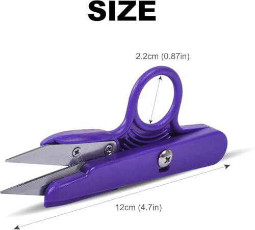 UCEC 24Pc Thread Snips Sewing Scissors Small Fabric Scissors Thread Cutter - color: 24pack 4color
