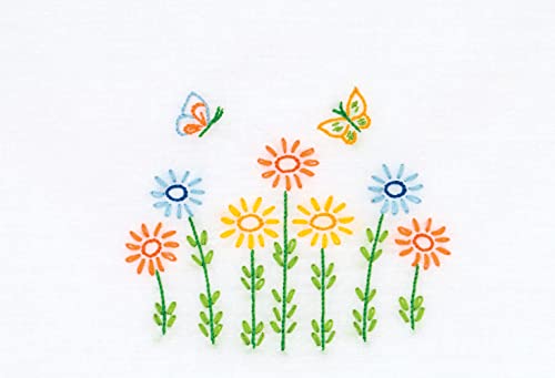 Jack Dempsey Hand Towel DECORATIV, Field of Flowers