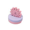 Thread Cutter Tool for Sewing, Flower Thread Cutting with Stand Quilting Supplies for Sewing Tools Magnetic Pins Holder Chain Piecing Blade Not Removable (Pink Case) - color: Pink Case