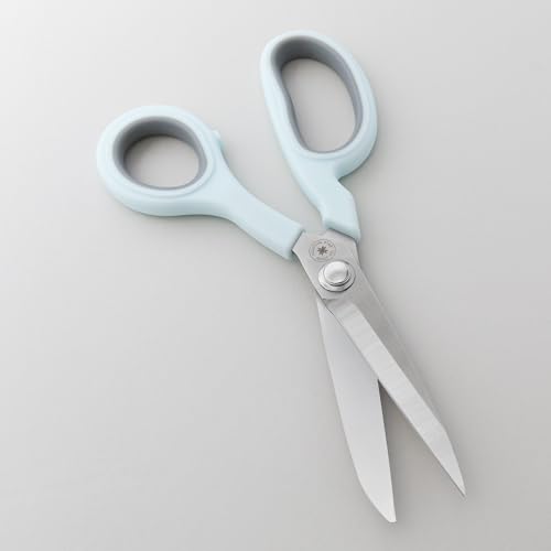Missouri Star Scissors All Purpose - 8” Stainless Steel Scissors for Cutting Fabric, Sewing, Crafting - Ultra Sharp with Comfort Grip and Blade Cover, NOT8079 - size: 8 Inch