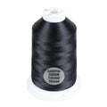 Simthread 5500Yds/5000M 40WT Polyester Embroidery Thread Black 900 - color: Black-900