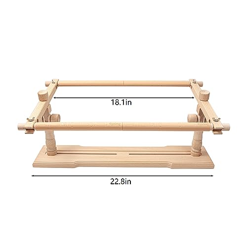 Lampstop Embroidery Hoop Stand Hands Free Embroidery Frame Rotated Cross Stitch Stand for Stitching Sewing Craft (Rotated Cross Stitch Stand)