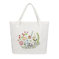 Embroidery Kit Canvas Tote Bag with Patterns for Beginners, Personalized Canvas Bag Kits, Bamboo Embroidery Hoop, English Instruction for DIY Crafts with Tools - color: Multi 1
