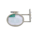 Tarjenle Embroidery Hoop Frame, Professional Stretch Frame for Brother Sewing Machine, Grid Hoop, for NV500/NV500D/NV900/NV950D/NV180/P-1000/PE-300S/PE-400D/EMS10/ZZ3-B140 (White, 50x50mm) - size: 50x50mm