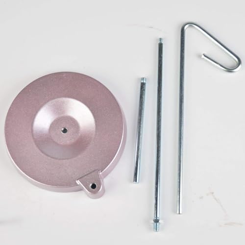 1Pc Universal Thread Holder Full Metal Stable &Adjustable Thread Stand #27449M (Rose Gold) - color: Rose Gold