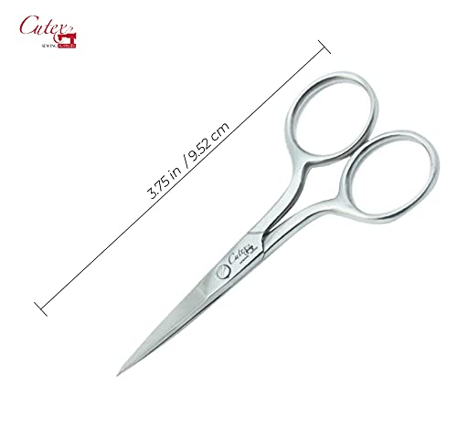 Cutex 3-3/4" Straight Sewing & Embroidery Scissors/Thread Trimmers - color: Straight-3.75''
