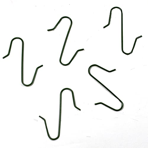 Old World Christmas Box of 100 Green Ornament Hangers 1441 Decoration Hooks