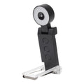 Book Light, USB Rechargeable Clip-On Reading Light with Timer - color: Black, size: Round
