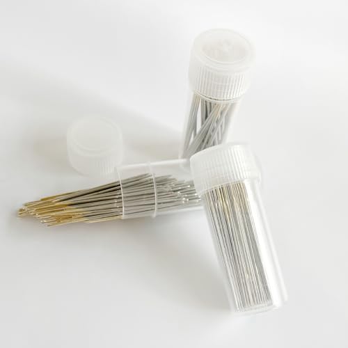 Zhenqing 50 Pack Size 24 Blunt Tapestry Needles with Metal Threader - color: 24# (50pcs+1pc Needle Threader)