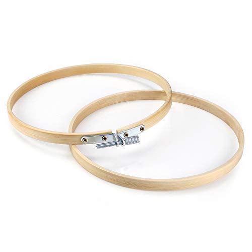 Caydo 12 Pieces 5 Inch Embroidery Hoops, Cross Stitch Hoops Ring Bulk - style: 5 Inch