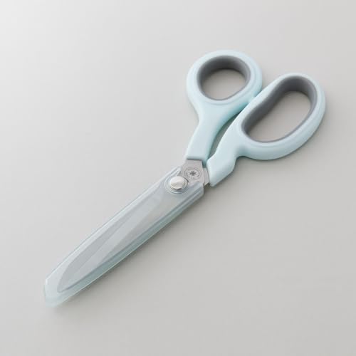 Missouri Star Scissors All Purpose - 8” Stainless Steel Scissors for Cutting Fabric, Sewing, Crafting - Ultra Sharp with Comfort Grip and Blade Cover, NOT8079 - size: 8 Inch