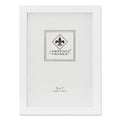 Lawrence Frames White Wood Picture Frame, Gallery Collection, 5x7 - color: White, size: 5X7