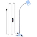 Dott Arts Desk Lamp,USB Clip On Light with 3 Color Modes,LED Reading Lamp - color: Blue