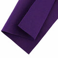 HBC Merino Wool Blend Felt Crafting Sheet (8 5/8" x 11 5/8") - Dark Purple - color: Dark Purple