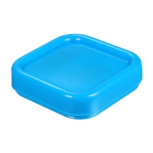 HARFINGTON Magnetic Pin Cushion Square Sewing Pin Holder Light Blue - color: Light Blue