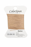 3-Strand Silk Needlepoint Thread, 10 Yard Smooth & Lustrous Silk Thread for Needlepoint, Hand Embroidery, Sewing & DIY Needlework to Family and Friends(Camel) - color: Camel