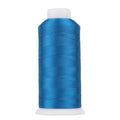 High Tenacity Polyester Embroidery Machine Thread 40WT(120D/2) 4000M Per Spool for Commercial and Domestic Embroidery Machine (Calypso Blue-1797) - color: Calypso Blue-1797