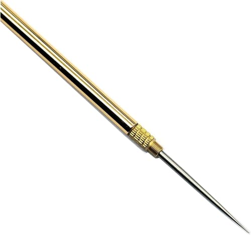 A Set Gold Cigar Holder Needle, Mini Stainless Steel Punch Draw Enhancer Tool, Nubber Assemblage Field Tool Can Be Dredge Cigar, Practical Cigar Accessories for All Cigars, Portable Cigar Needle