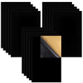15PCS Stick Black Felt, Self Adhesive Felt, DIY A4 Size（8.3" x 11.8"） - size: 8.3 inches x 11.8 inches