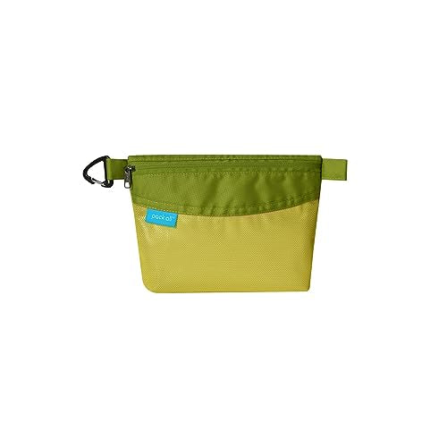 pack all Water-Resistant Zipper Pouch, Mesh Zipper Bag, 8.66"x5.91" - color: Green, size: Small