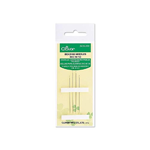 Clover Beading Needles, No. 10-13 - size: 10/13/2010